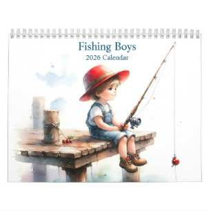 Young Boys Vist 12 maanden 2026 Wall Kalender