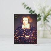 Young Christopher Marlowe Briefkaart (Staand voorkant)