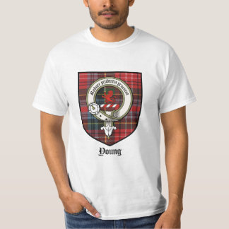 Young Clan Badge/Clan Crest/Tartan T-shirt