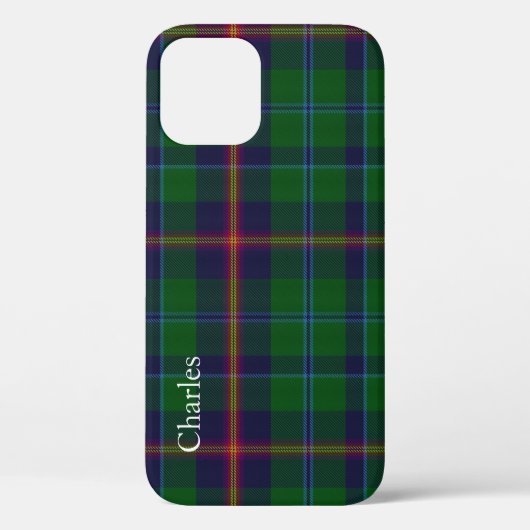 Young Classic Tartan Pset Case-Mate iPhone Case (Achterkant)