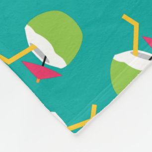 Young Coconut Drink Fleece Deken