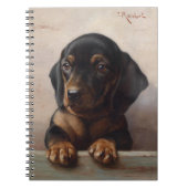 Young Dachshund | Carl Reichert Notitieboek (Voorkant)
