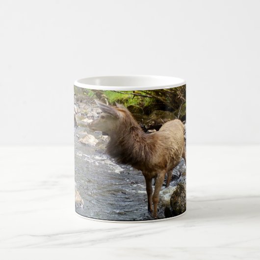 Young Deer in River Mug (Centre)