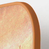 Young Deer in Wildbloemen met Grungy Texture Art Pickleball Paddle (Links Detail)