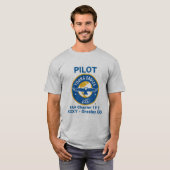 Young Eagles Pilot T-shirt (Voorkant volledig)