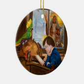 Young Ebeneezer Keramisch Ornament (Rechts)