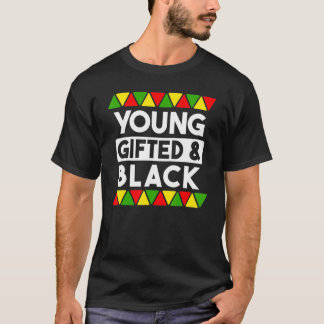 Young ed Black History African Black zwart P.R. T-shirt