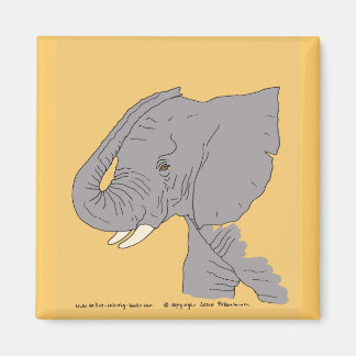 Young Elephant Magneet