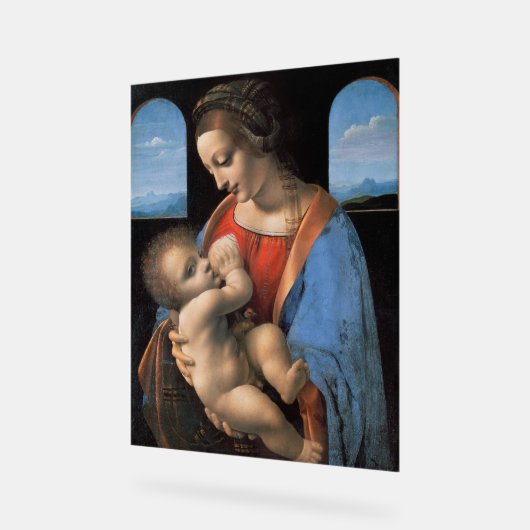 Young Fiancée (1495) peinture de Leonardo Vinci (Angle)