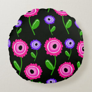 Young Florals Rond Kussen