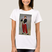 Young Flutist, The Fifer, Edouard Manet, 1866 T-shirt (Voorkant)