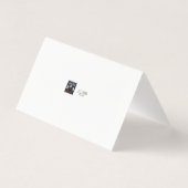 Young George Washington en Martha Washington Kaart (Achterkant)