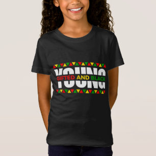 Young Gifted Black4 Black Girl Magic en Black Zijn T-shirt