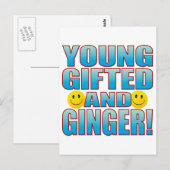Young Ginger Life B Briefkaart (Voorkant / Achterkant)