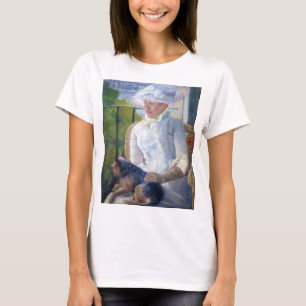 Young Girl en Hare Dog, Mary Cassatt T-shirt