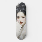 Young Girl Geisha Skateboard (Voorkant)