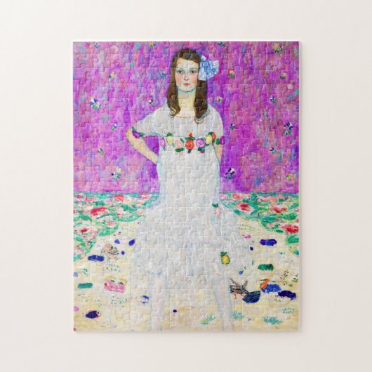 Young Girl, Gustav Klimt Legpuzzel (Verticaal)