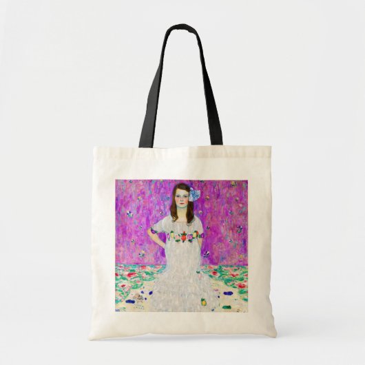 Young Girl, Gustav Klimt Tote Bag (Voorkant)