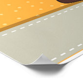 Young Girl Happy Birthday Poster (Hoek)