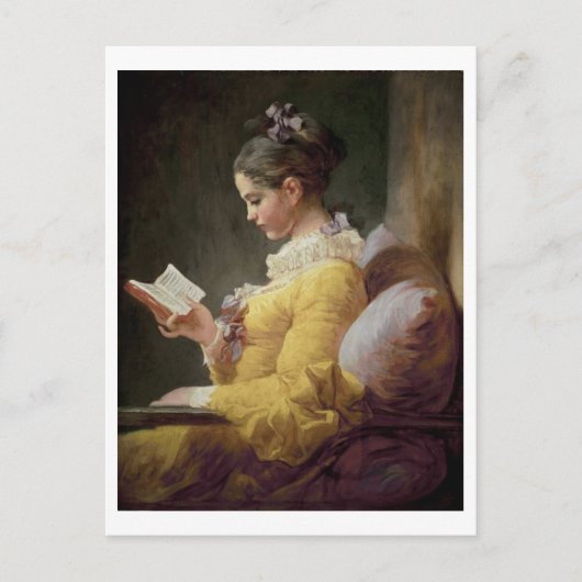 Young Girl Reading, c.1776 Briefkaart (Voorkant)
