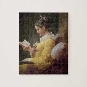 Young Girl Reading, c.1776 Legpuzzel