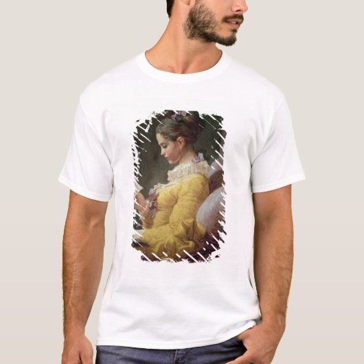 Young Girl Reading, c.1776 T-shirt (Voorkant)