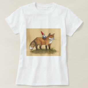 Young Gnome en Fox T-shirt