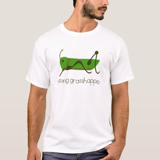 Young Grasshopping T-shirt (Voorkant)