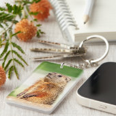 Young Groundhog Sleutelhanger (Voorkant Rechts)