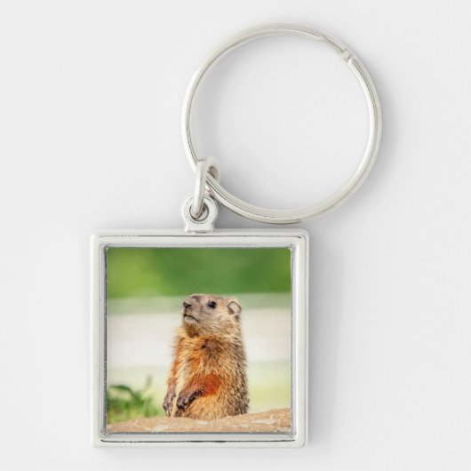 Young Groundhog Sleutelhanger (Voorkant)