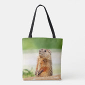 Young Groundhog Tote Bag (Achterkant)