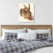 Young Hare | Albrecht Dürer Canvas Afdruk (Insitu (Slaapkamer))