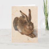 Young Hare | Albrecht Dürer Kaart (Voorkant)