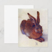 Young Hare by Albrecht Durer, Renaissance Fine Art (Voorkant / Achterkant)