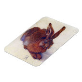 Young Hare by Albrecht Durer, Renaissance Fine Art Magneet (Linkerzijde)