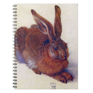 Young Hare by Albrecht Durer, Renaissance Fine Art Notitieboek