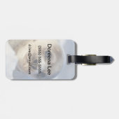 Young Harp Seal Bagagelabel (Achterkant horizontaal)