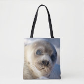 Young Harp Seal Tote Bag (Voorkant)