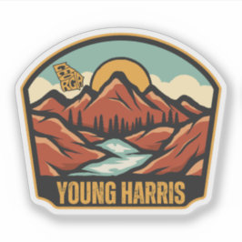 Young Harris, Georgia Sticker