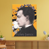 Young Henry James Canvas Afdruk (Insitu (Woonkamer))