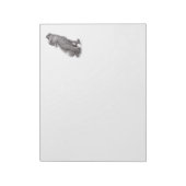 Young Howling Wolf Notitieblok (Gedraaid)