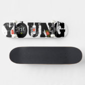 YOUNG JMT Skateboard (Horizontaal)