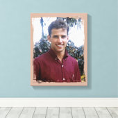 Young Joe Biden Canvas Afdruk (Insitu (Houten vloer))