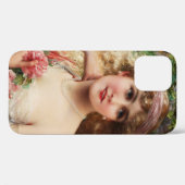 Young Lady Met Rozen van Emile Vernon Case-Mate iPhone Case (Achterkant (horizontaal))