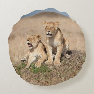Young Lions Rond Kussen