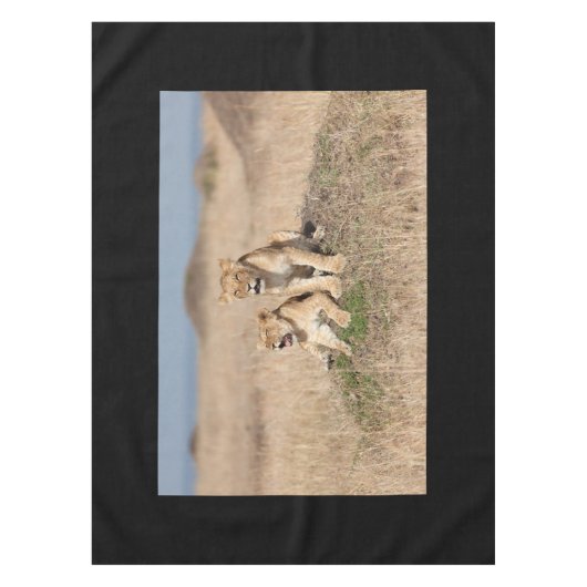 Young Lions Tafelkleed (Voorkant)