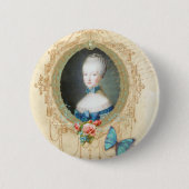 Young Marie Antoinette  Button Pin (Voorkant)