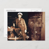 Young Mechanic  Photo Briefkaart (Voorkant / Achterkant)