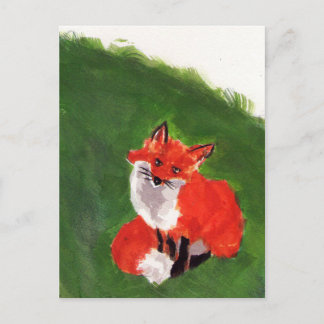 Young Mr Fox Briefkaart