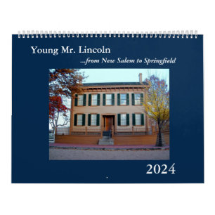 Young Mr Lincoln-New Salem aan Springfield Calend Kalender
